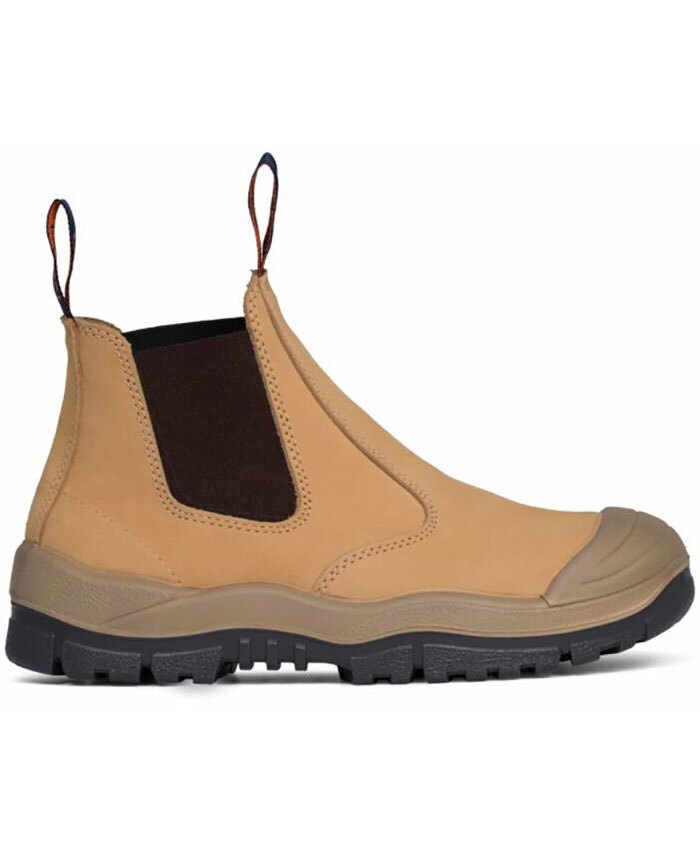 WORKWEAR, SAFETY & CORPORATE CLOTHING SPECIALISTS - Wheat Premium Elastic Sided Boot w/ Scuff Cap