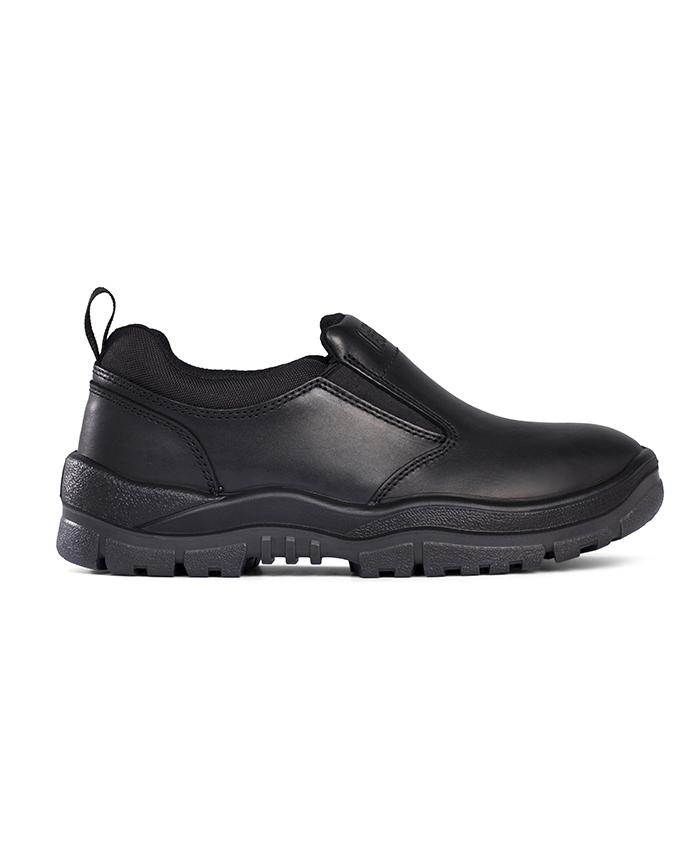 WORKWEAR, SAFETY & CORPORATE CLOTHING SPECIALISTS - Black Non-Safety Slip-on Shoe