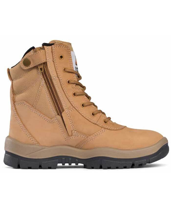 WORKWEAR, SAFETY & CORPORATE CLOTHING SPECIALISTS - Wheat Non-Safety High Leg ZipSider Boot