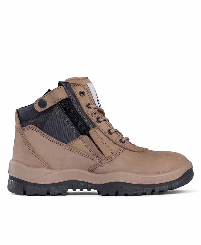 WORKWEAR, SAFETY & CORPORATE CLOTHING SPECIALISTS - Non-Safety ZipSider Boot - Stone