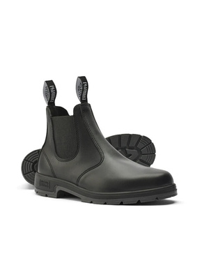 WORKWEAR, SAFETY & CORPORATE CLOTHING SPECIALISTS - Black K9 Elastic Sided Boot