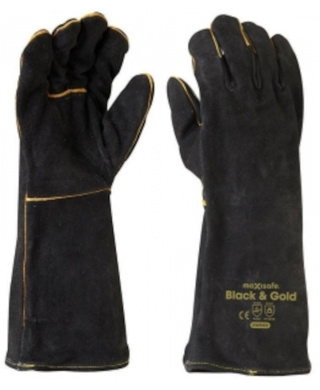WORKWEAR, SAFETY & CORPORATE CLOTHING SPECIALISTS - "Black & Gold" Welders glove