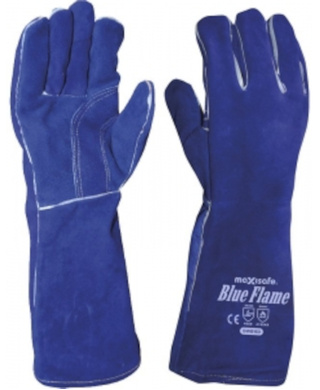 WORKWEAR, SAFETY & CORPORATE CLOTHING SPECIALISTS - "Blue Flame" Premium Kevlar Welders glove