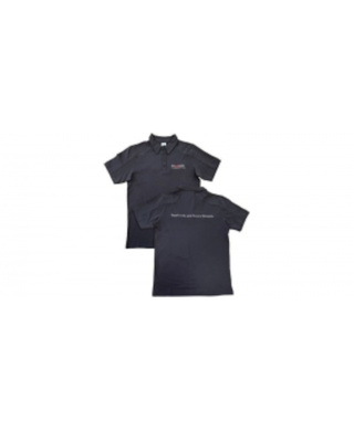 WORKWEAR, SAFETY & CORPORATE CLOTHING SPECIALISTS - Maxisafe Black Polo - Small