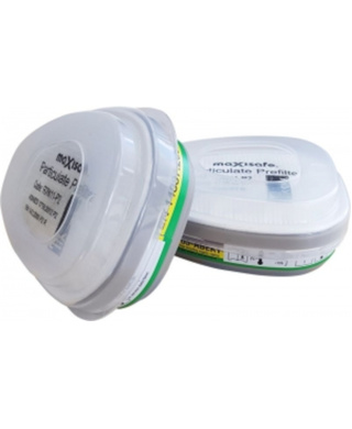 WORKWEAR, SAFETY & CORPORATE CLOTHING SPECIALISTS - Maxiguard ABEK1 Chemical Cartridge with P2 Prefilter Combination   pack of 1 pair