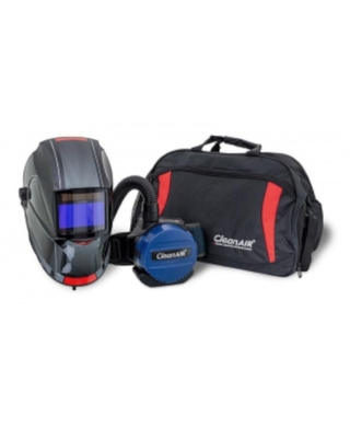 WORKWEAR, SAFETY & CORPORATE CLOTHING SPECIALISTS - Ready 2 Weld Kit - CA-27 YOGA 9-13 True Colour ADF + Basic PAPR Kit in duffel bag
