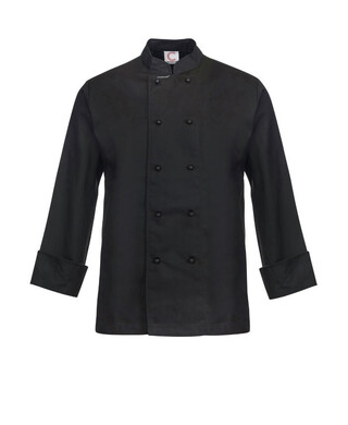 WORKWEAR, SAFETY & CORPORATE CLOTHING SPECIALISTS - CLASSIC CHEF JACKET L/S with fold back cuff & pen pocket