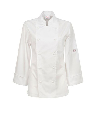 WORKWEAR, SAFETY & CORPORATE CLOTHING SPECIALISTS - LADIES EXECUTIVE CHEF lightweight L/S jacket