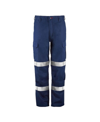 WORKWEAR, SAFETY & CORPORATE CLOTHING SPECIALISTS - Torrent HRC2 Mens Cargo Pant with BioMotion FR Reflective Tape