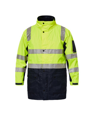 WORKWEAR, SAFETY & CORPORATE CLOTHING SPECIALISTS - TWO TONE JACKET (OUTERSHELL) WITH  CSR1303-6A Tape 50 Wash