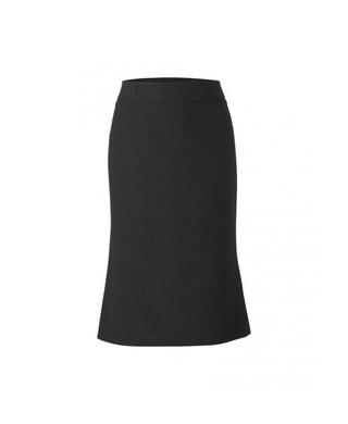 WORKWEAR, SAFETY & CORPORATE CLOTHING SPECIALISTS - NNT - LONGLINE SKIRT-Charcoal-12