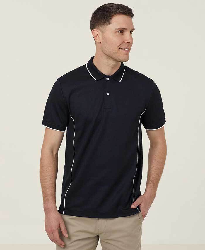 WORKWEAR, SAFETY & CORPORATE CLOTHING SPECIALISTS - SHORT SLEEVE TIPPED POLO