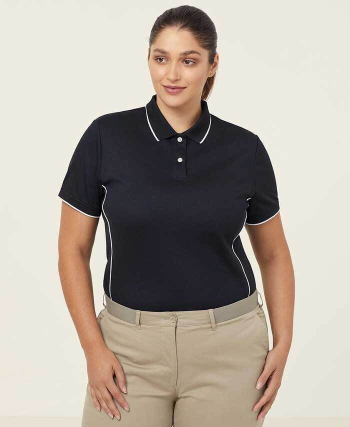 WORKWEAR, SAFETY & CORPORATE CLOTHING SPECIALISTS - SHORT SLEEVE TIPPED POLO