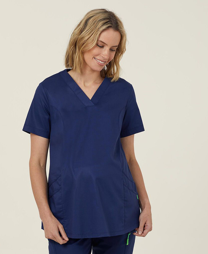 WORKWEAR, SAFETY & CORPORATE CLOTHING SPECIALISTS - Maternity V Neck Scrub Top