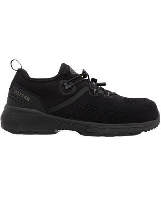 WORKWEAR, SAFETY & CORPORATE CLOTHING SPECIALISTS - ST 40 - Black Flyknit Shoe (S1P HRO SRC ESD)