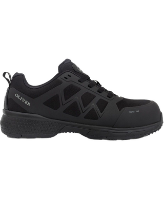 WORKWEAR, SAFETY & CORPORATE CLOTHING SPECIALISTS - ST 40 - Black Jogger Shoe (S3 HRO SRC ESD)
