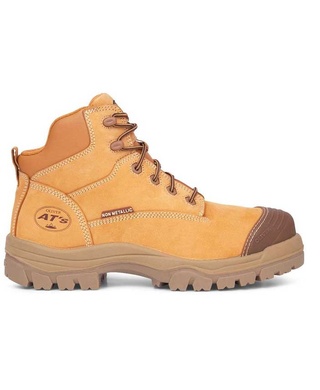 WORKWEAR, SAFETY & CORPORATE CLOTHING SPECIALISTS - AT 45 - 130mm Zip Side Lace Up Hiker - 45-630Z