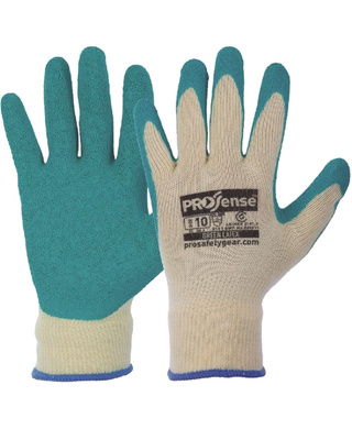 WORKWEAR, SAFETY & CORPORATE CLOTHING SPECIALISTS - Prosense Diamond Grip Gloves (MOQ 12)