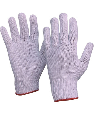 WORKWEAR, SAFETY & CORPORATE CLOTHING SPECIALISTS - Knit Poly/Cotton Glove Ladies (MOQ 12)