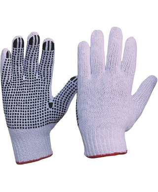 WORKWEAR, SAFETY & CORPORATE CLOTHING SPECIALISTS - Knit P/C Black Dots Ladies (MOQ 12)