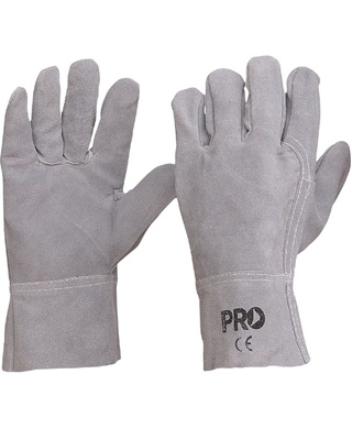 WORKWEAR, SAFETY & CORPORATE CLOTHING SPECIALISTS - All Chrome Leather Glove Large