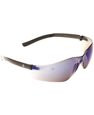 WORKWEAR, SAFETY & CORPORATE CLOTHING SPECIALISTS - Futura Safety Glasses Blue Mirror Lens