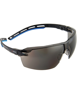 WORKWEAR, SAFETY & CORPORATE CLOTHING SPECIALISTS - PROTEUS 3 SAFETY GLASSES SMOKE LENS SUPER LIGHT SPEC