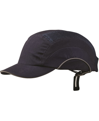 WORKWEAR, SAFETY & CORPORATE CLOTHING SPECIALISTS - Bump Cap - Short Peak Navy