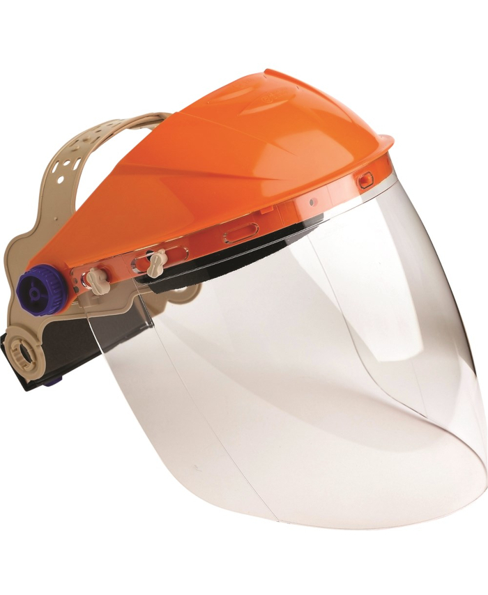WORKWEAR, SAFETY & CORPORATE CLOTHING SPECIALISTS - Striker Browguard With Visor Clear Lens