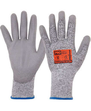 WORKWEAR, SAFETY & CORPORATE CLOTHING SPECIALISTS - Prosense C5 Cut 5 With PU Palm (MOQ 12)