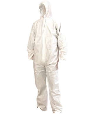 WORKWEAR, SAFETY & CORPORATE CLOTHING SPECIALISTS - BarrierTech SMS Coveralls White (MOQ 5)