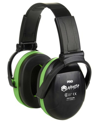 WORKWEAR, SAFETY & CORPORATE CLOTHING SPECIALISTS - MAMBA SLIMLINE PRO SERIES FOLDING EARMUFF