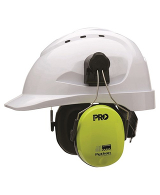 WORKWEAR, SAFETY & CORPORATE CLOTHING SPECIALISTS - Python Slimline Hard Hat Earmuffs Class 5, -31db