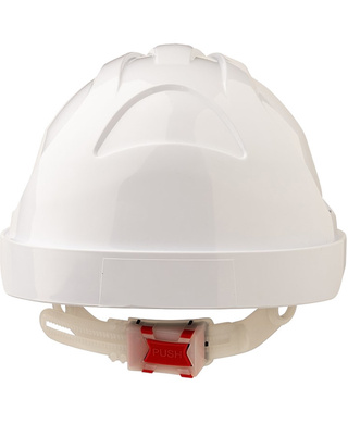 WORKWEAR, SAFETY & CORPORATE CLOTHING SPECIALISTS - Hard Hat Push Lock Harness For V9 Hard Hats