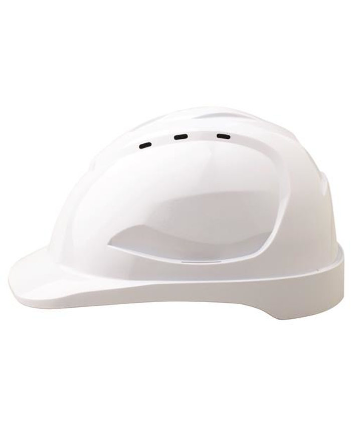 WORKWEAR, SAFETY & CORPORATE CLOTHING SPECIALISTS - V9 Hard Hat Vented Pushlock Harness - White