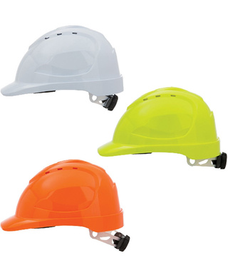 WORKWEAR, SAFETY & CORPORATE CLOTHING SPECIALISTS - V9 Type 2 Hard Hat with Ratchet Harness