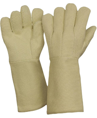 WORKWEAR, SAFETY & CORPORATE CLOTHING SPECIALISTS - Kevlar Felt Woven Glove. 40cm