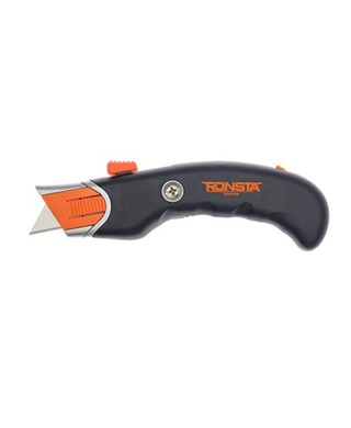 WORKWEAR, SAFETY & CORPORATE CLOTHING SPECIALISTS - RONSTA KNIVES AUTO-RETRACTABLE SAFETY KNIFE WITH PISTOL GRIP (MOQ 6)