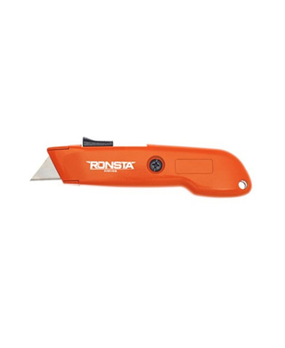 WORKWEAR, SAFETY & CORPORATE CLOTHING SPECIALISTS - RONSTA KNIVES AUTO-RETRACTABLE SAFETY KNIFE HEAVY DUTY METAL BODY