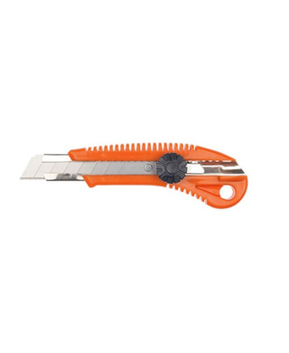 WORKWEAR, SAFETY & CORPORATE CLOTHING SPECIALISTS - RONSTA KNIVES MANUAL RETRACTABLE KNIFE WITH SCREW LOCK 18MM (MOQ 12)