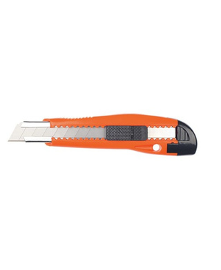 WORKWEAR, SAFETY & CORPORATE CLOTHING SPECIALISTS - RONSTA KNIVES MANUAL RETRACTABLE KNIFE WITH SLIDE LOCK 18MM (MOQ 12)