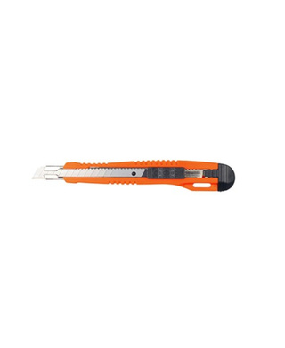 WORKWEAR, SAFETY & CORPORATE CLOTHING SPECIALISTS - RONSTA KNIVES MANUAL RETRACTABLE KNIFE WITH METAL TIP 9MM (MOQ 24)