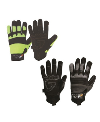 WORKWEAR, SAFETY & CORPORATE CLOTHING SPECIALISTS - Profit Protec Black Gloves
