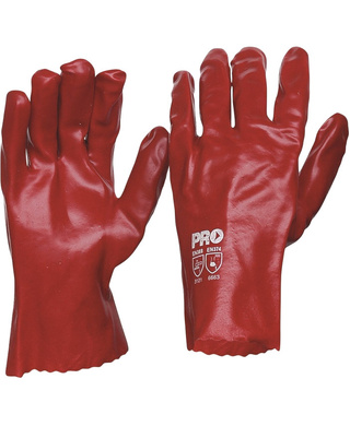 WORKWEAR, SAFETY & CORPORATE CLOTHING SPECIALISTS - PVC 27cm Gloves (MOQ 12)