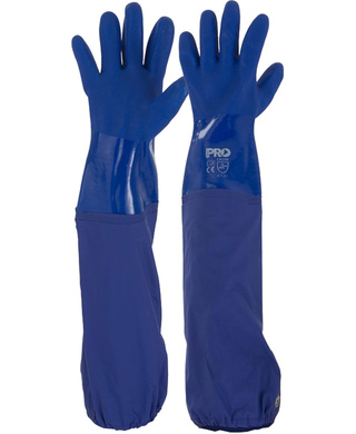 WORKWEAR, SAFETY & CORPORATE CLOTHING SPECIALISTS - Blue PVC Glove