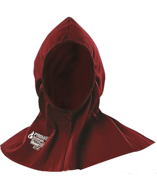 WORKWEAR, SAFETY & CORPORATE CLOTHING SPECIALISTS - Pyromate Welders Hood Maroon