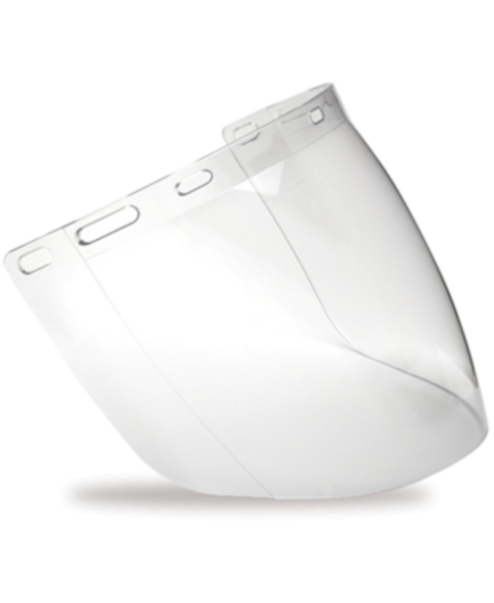 WORKWEAR, SAFETY & CORPORATE CLOTHING SPECIALISTS - Striker Economy Visor To Suit Pro Choice Safety Gear Browguards - Clear