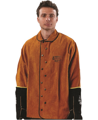 WORKWEAR, SAFETY & CORPORATE CLOTHING SPECIALISTS - Pyromate Red Welders Jacket