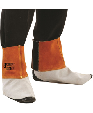 WORKWEAR, SAFETY & CORPORATE CLOTHING SPECIALISTS - Pyromate Welders Leather Spats Large