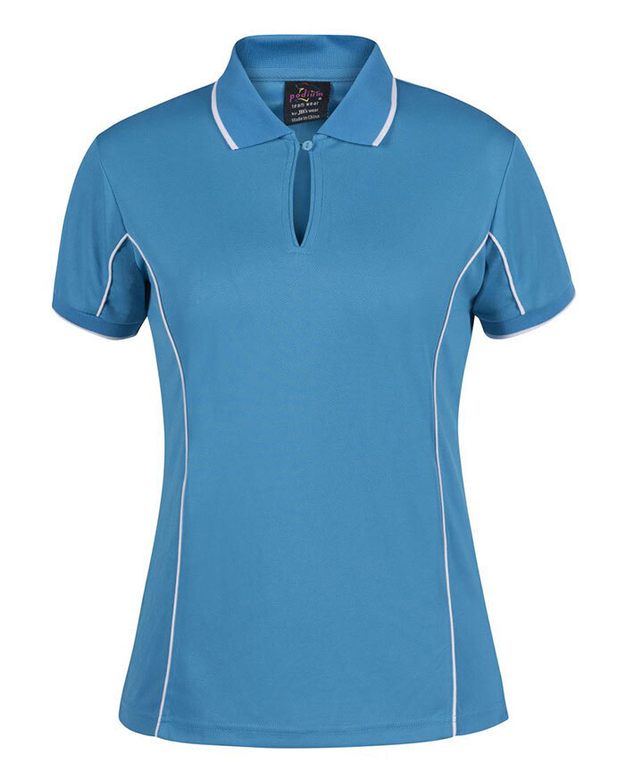 WORKWEAR, SAFETY & CORPORATE CLOTHING SPECIALISTS - PODIUM LADIES PIPING POLO